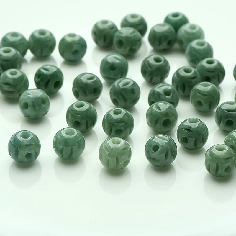 10X10X10mm Natural Jade Beads Jadeite Bead WBD68