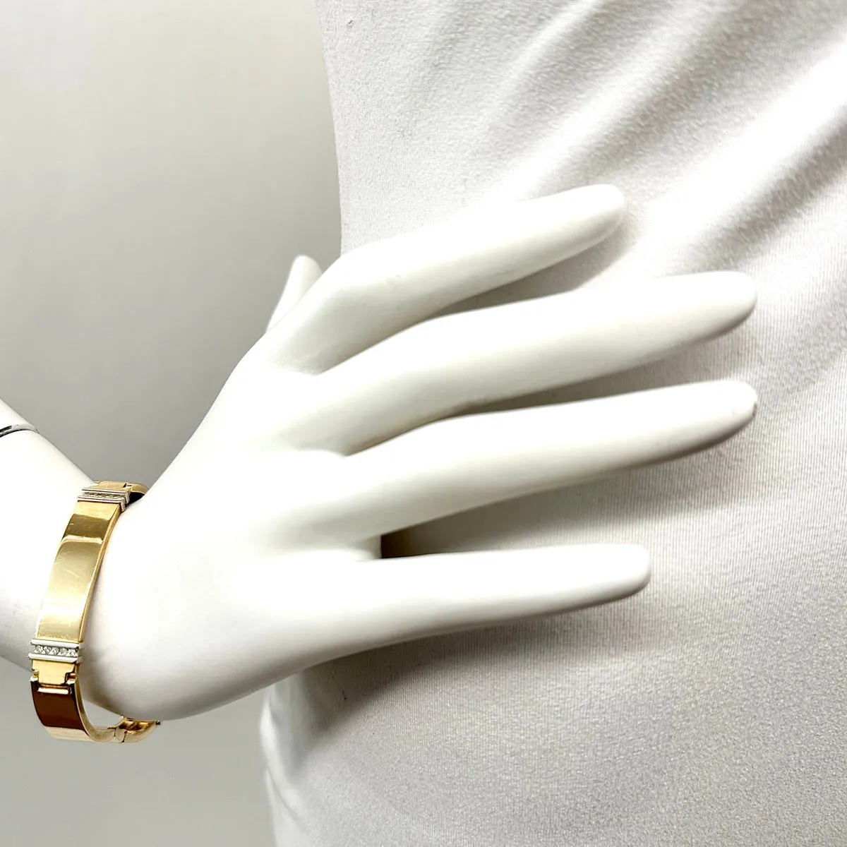 14K Gold  Bracelet with Diamonds