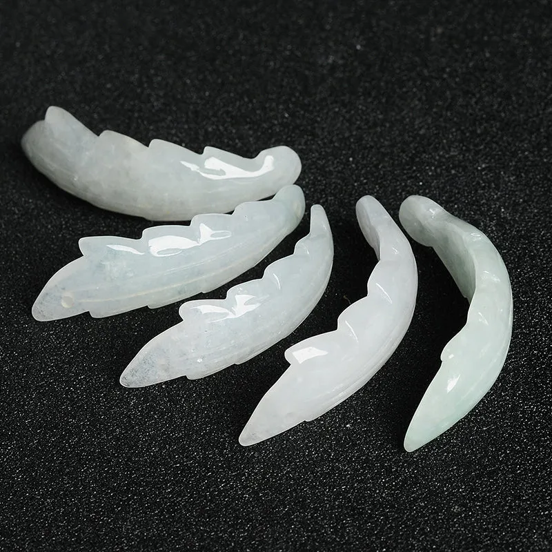 39X10X5mm Natural Jade Beads Jadeite Bead WBD71