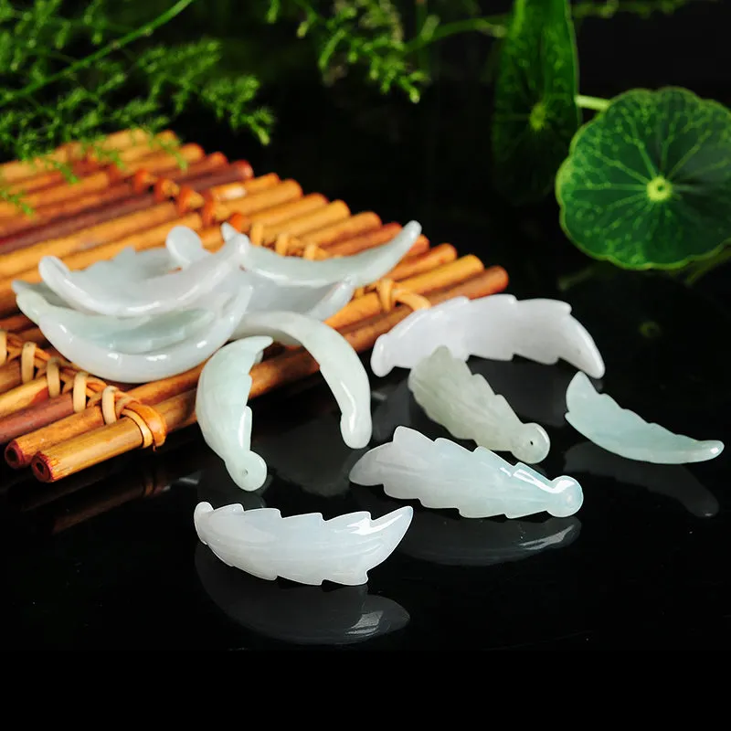 39X10X5mm Natural Jade Beads Jadeite Bead WBD71