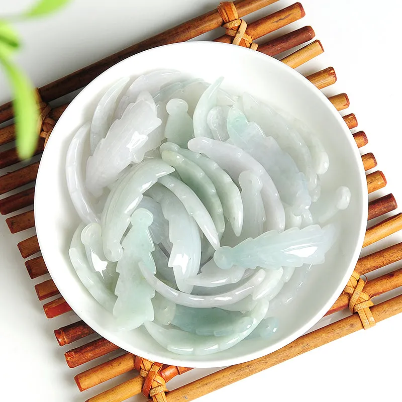 39X10X5mm Natural Jade Beads Jadeite Bead WBD71