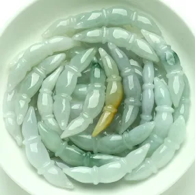 40X8X6mm Natural Jade Beads Jadeite Bead WBD52