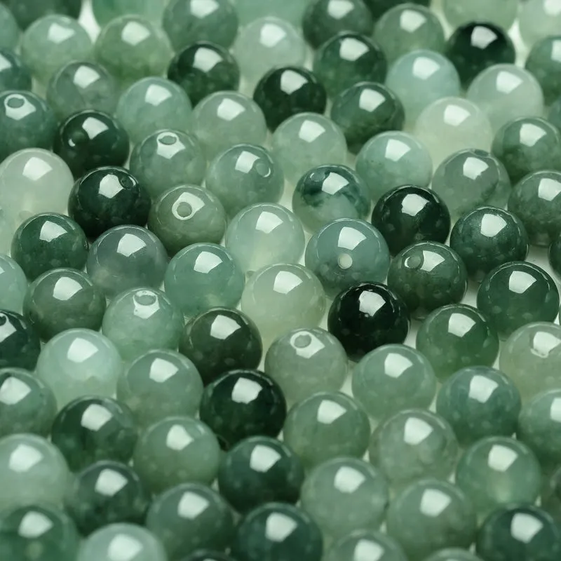 8X8X8mm Natural Jade Beads Jadeite Bead WBD95