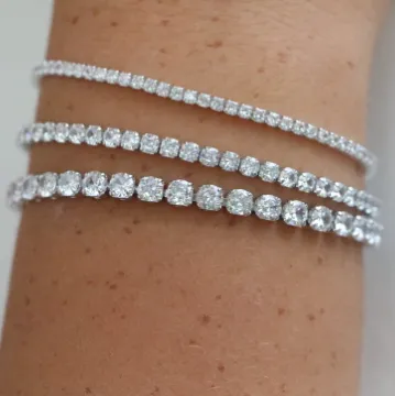 925 Sterling Silver Tennis Bracelet