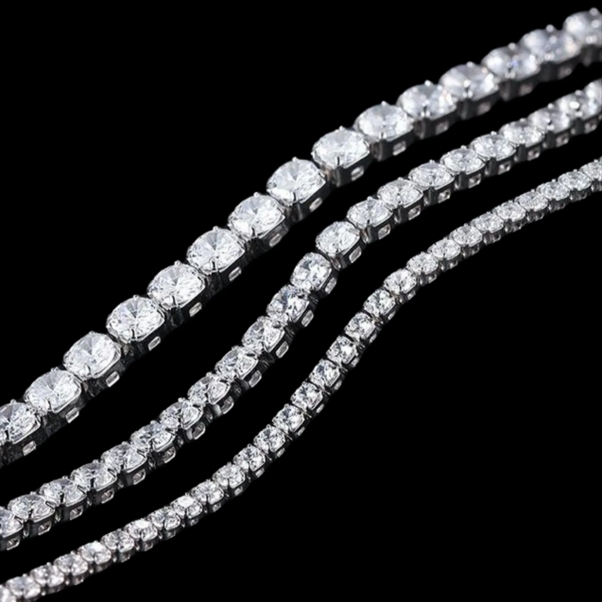 925 Sterling Silver Tennis Bracelet