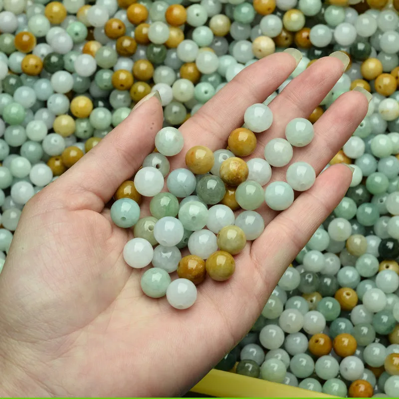9X9X9mm Natural Jade Beads Jadeite Bead WBD100