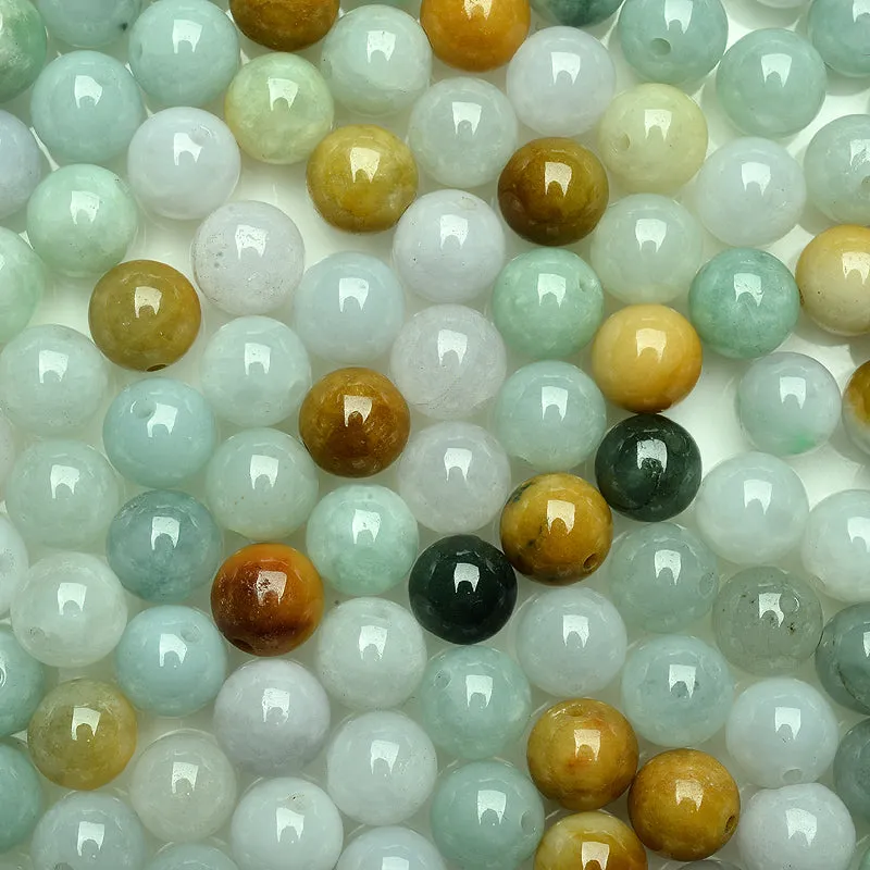 9X9X9mm Natural Jade Beads Jadeite Bead WBD100