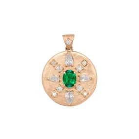 Arcadia Pendant, Emerald