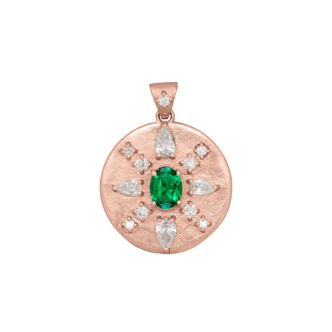 Arcadia Pendant, Emerald