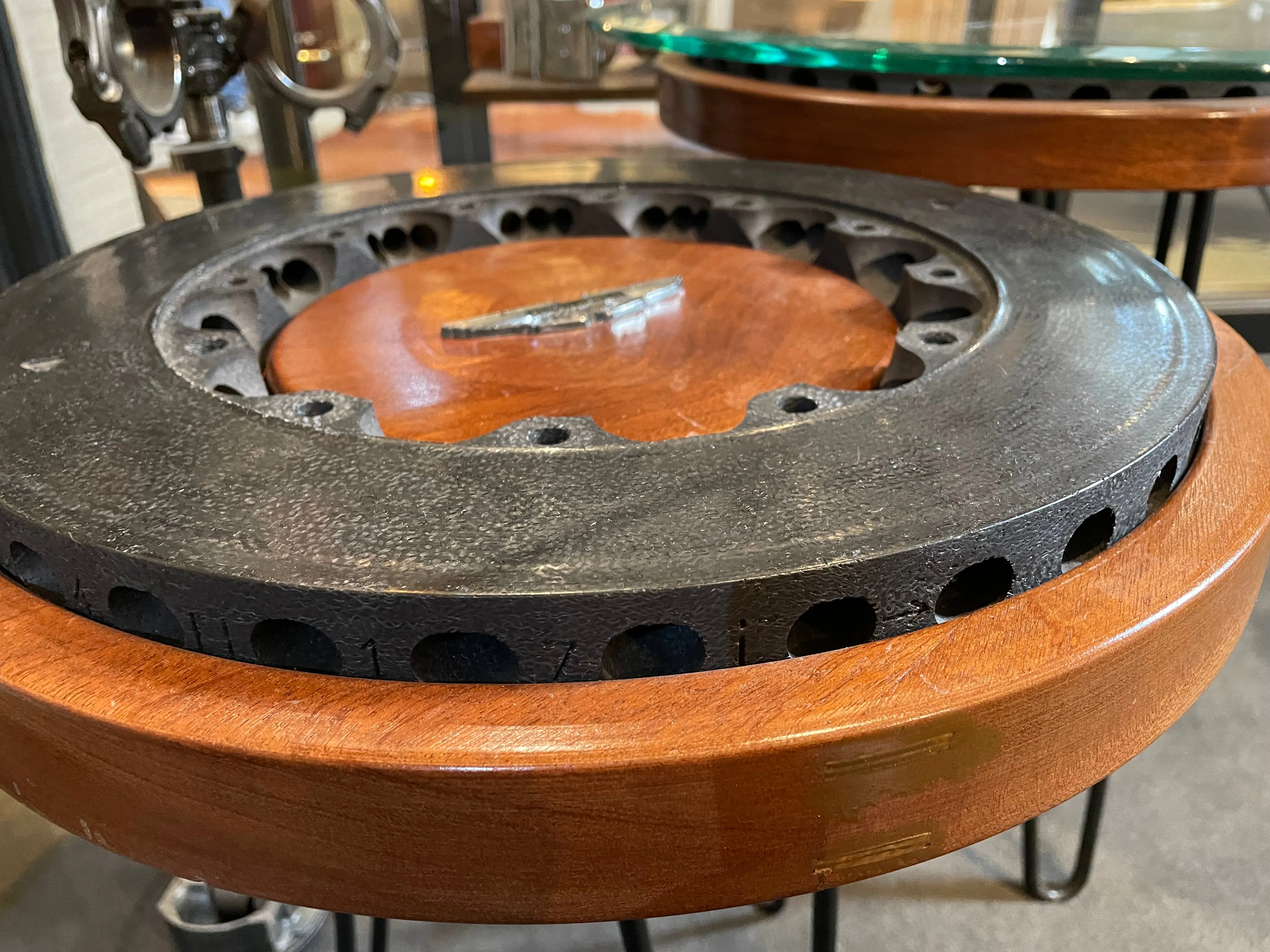 Aston Martin Racing Carbon Brake Disc Table