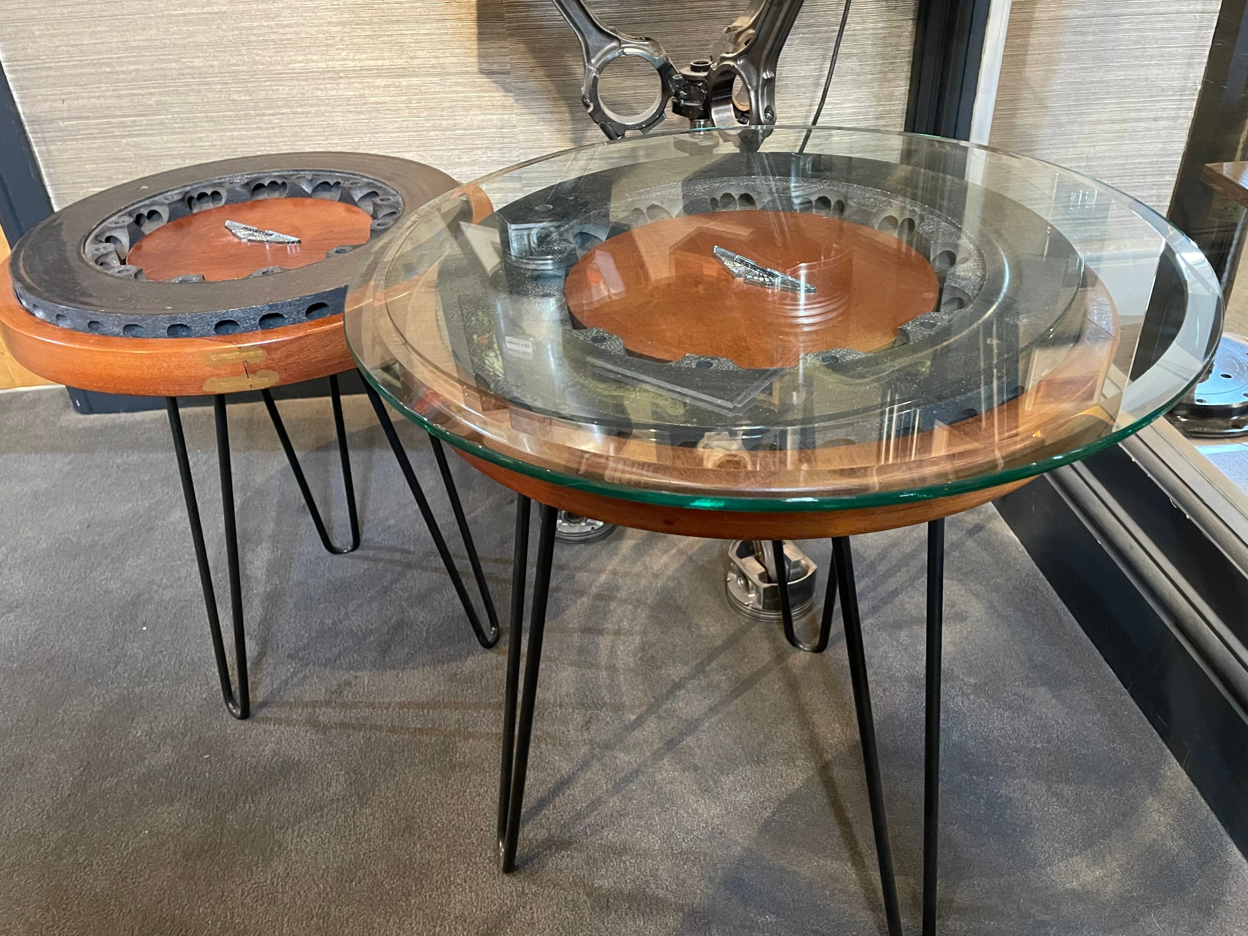 Aston Martin Racing Carbon Brake Disc Table