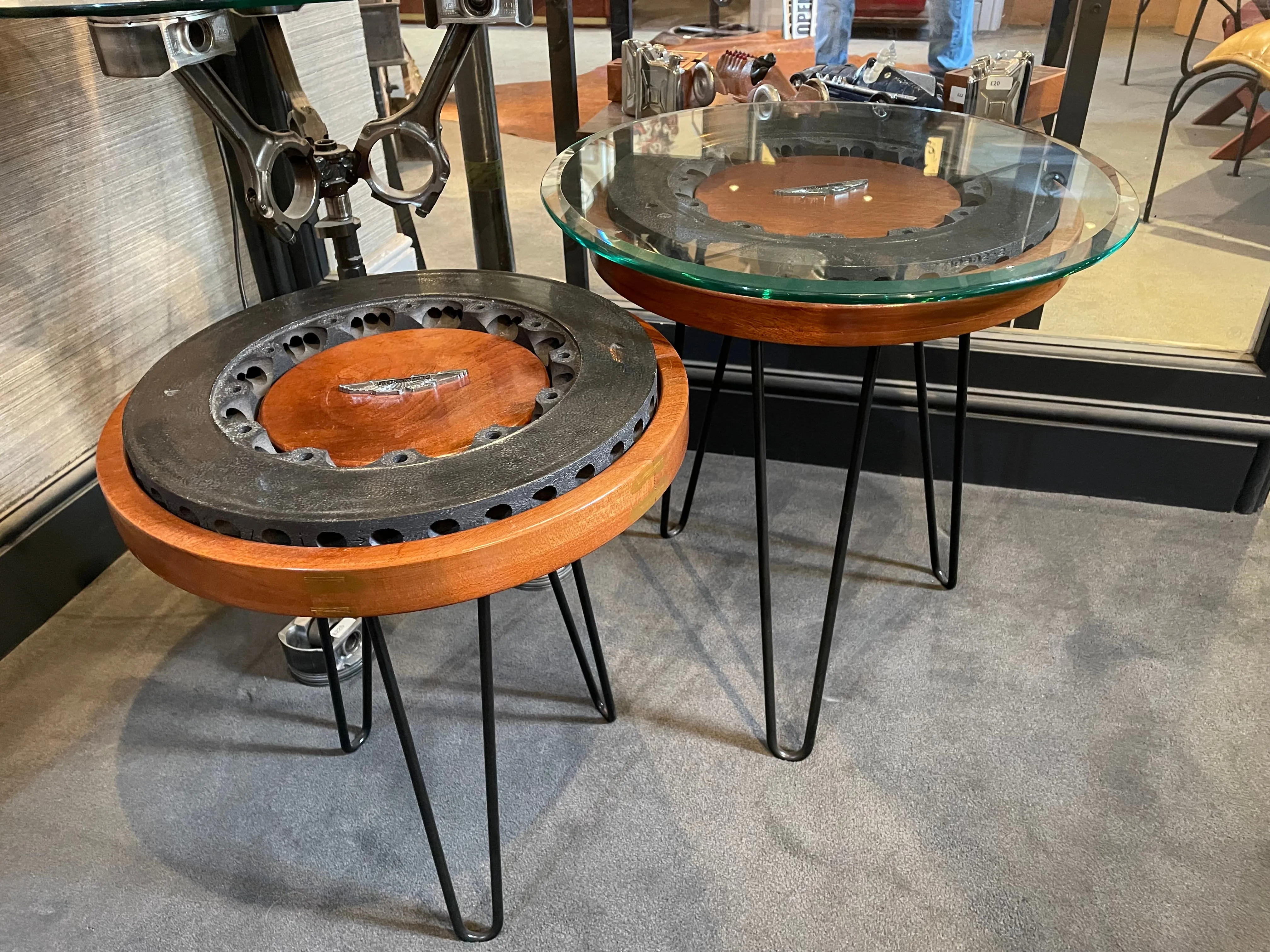 Aston Martin Racing Carbon Brake Disc Table