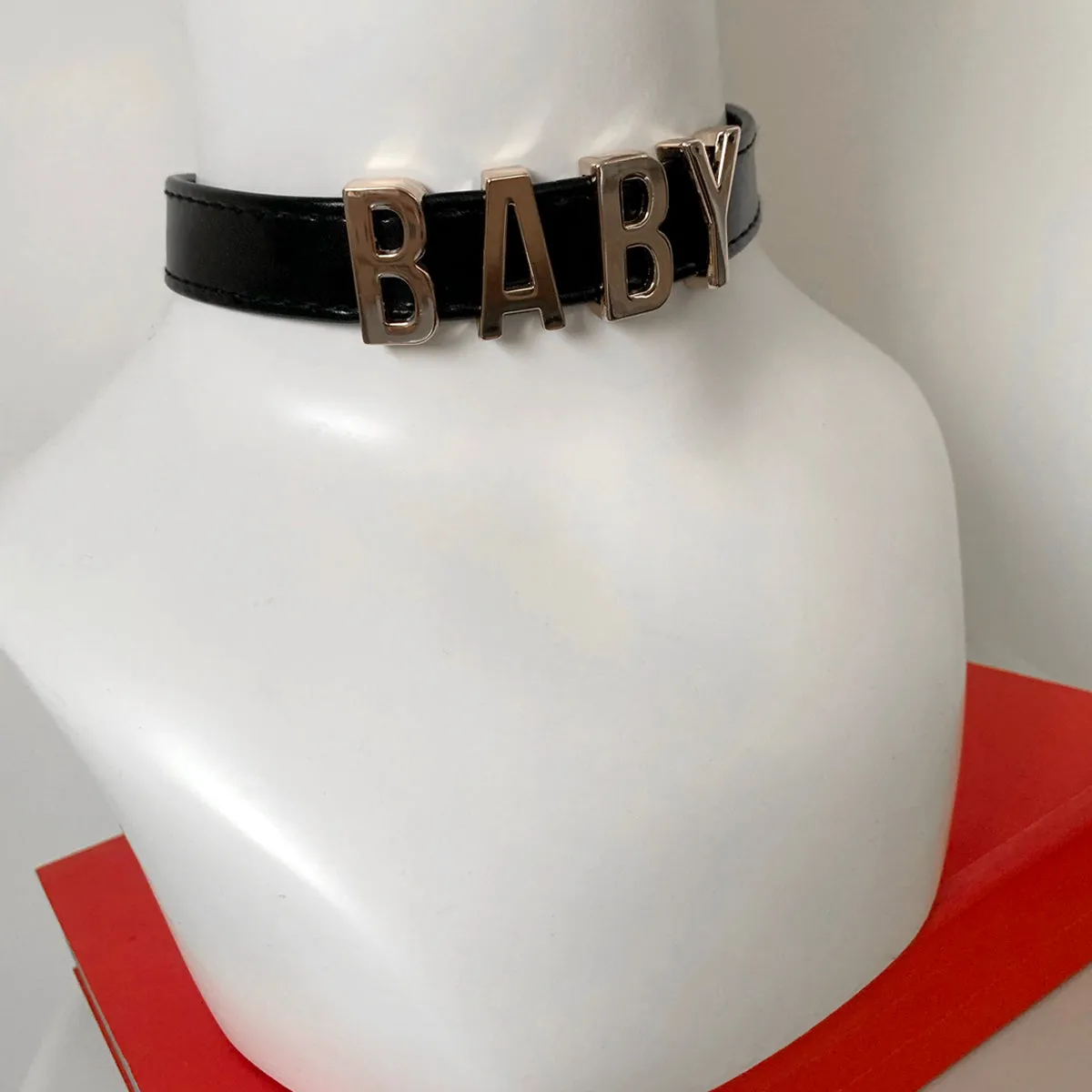 BABY VEGAN LEATHER CHOKER - MJN