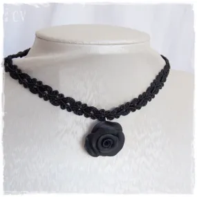 Black Rose Choker