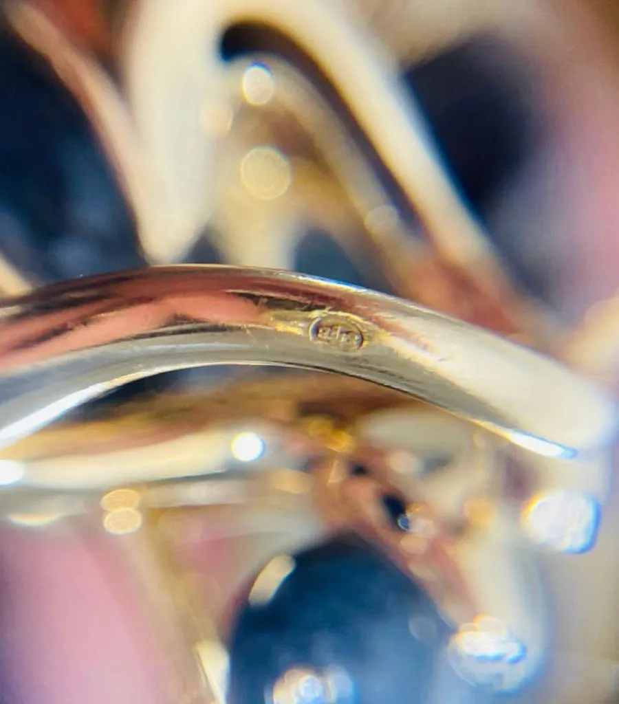 Boucheron 18k Gold & Jade Serpent Ring