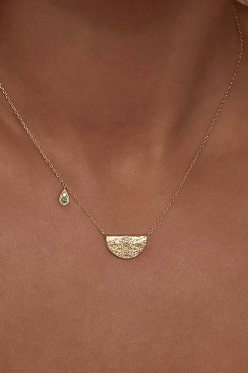 By Charlotte Nurture Your Heart Necklace - Gold