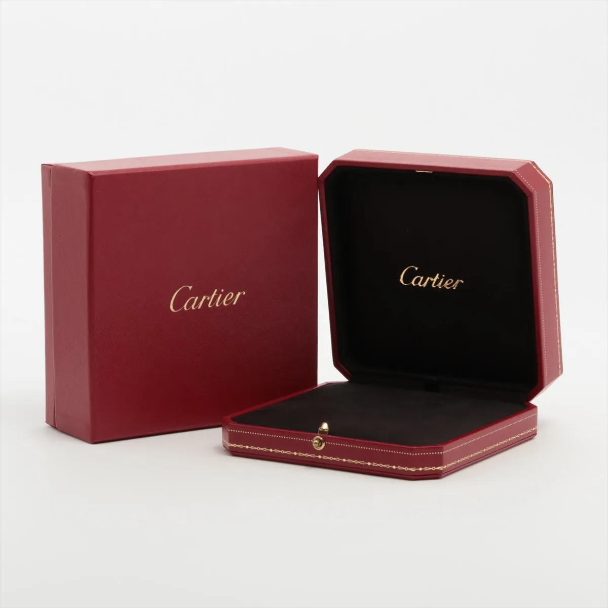 Cartier Damenuhr Pink Sapphire Yellow Gold Necklace