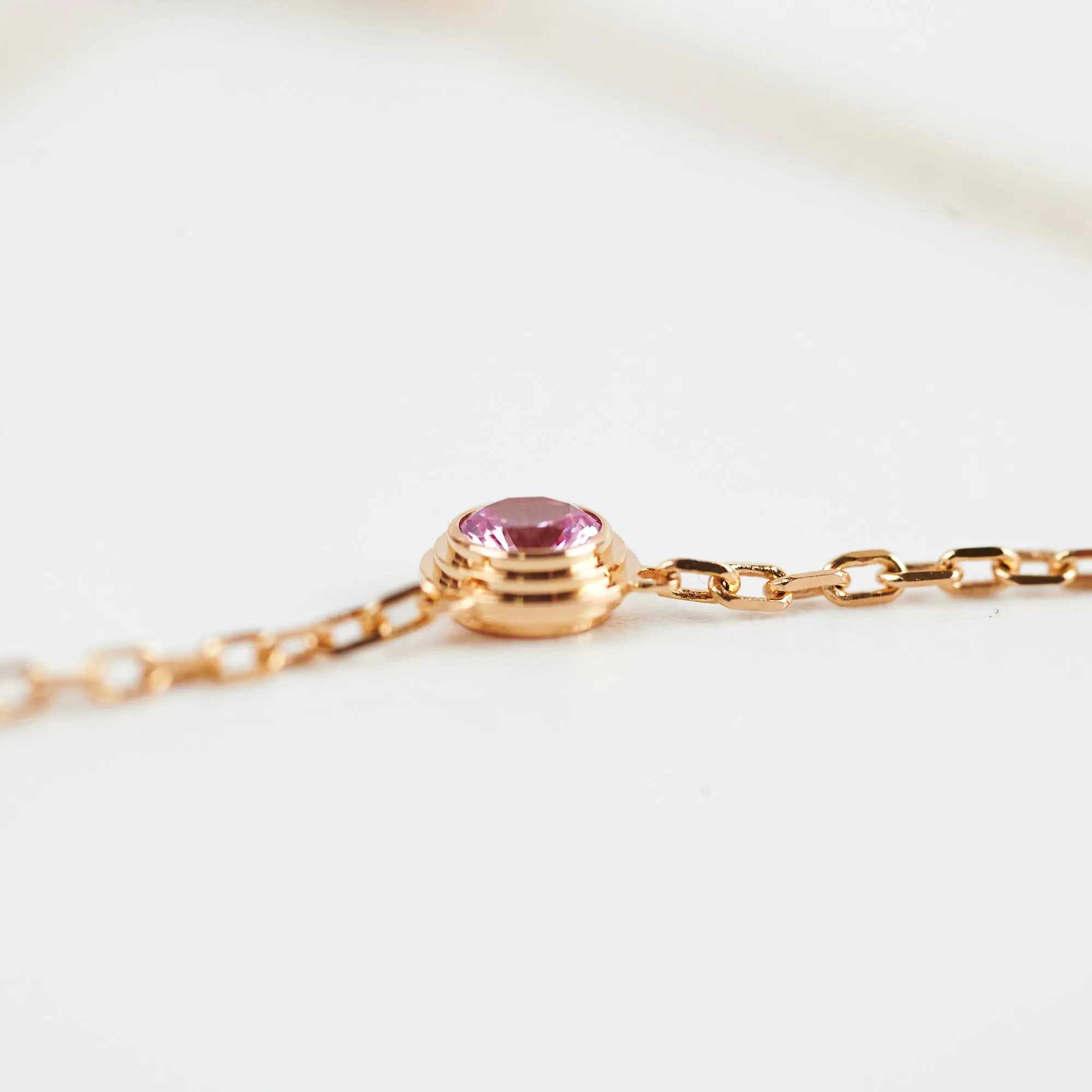 Cartier D'amour Necklace Pink Sapphire