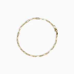 Dainty Links Bracelet 14K Solid Gold
