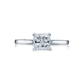 Dantela Solitaire Princess Cut Engagement Ring