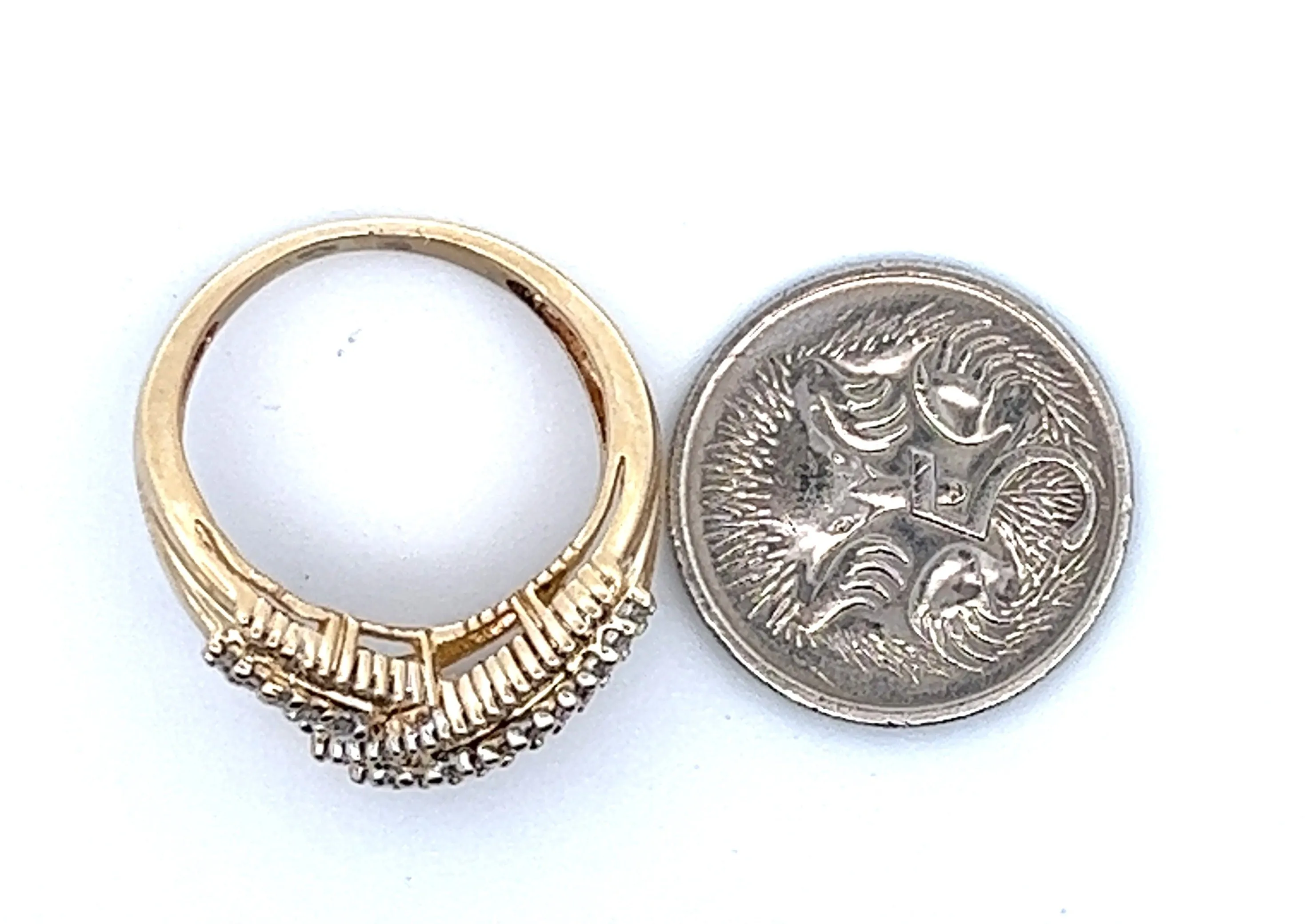 Diamond Yellow Gold Ring TDW 0.50ct