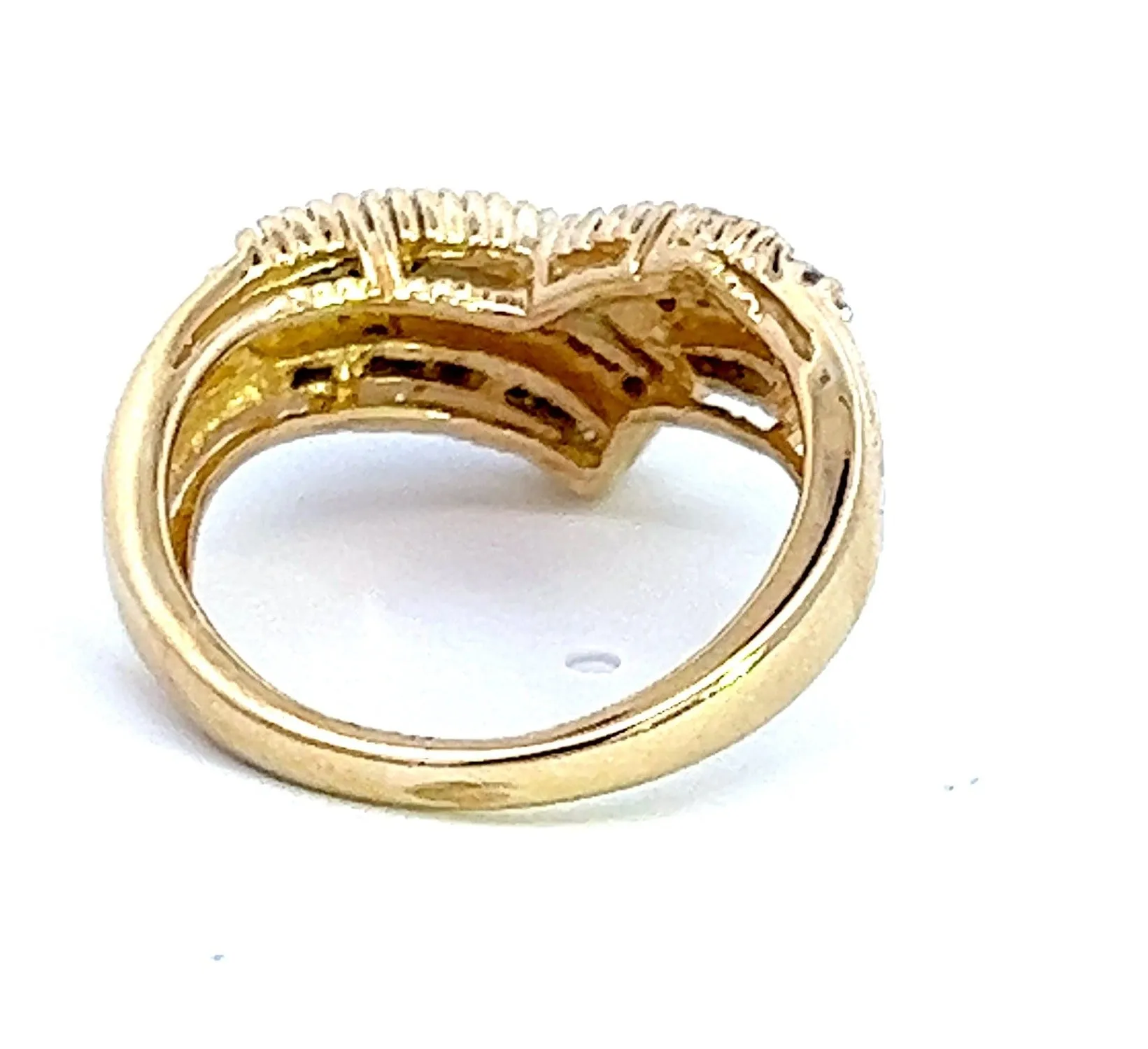 Diamond Yellow Gold Ring TDW 0.50ct