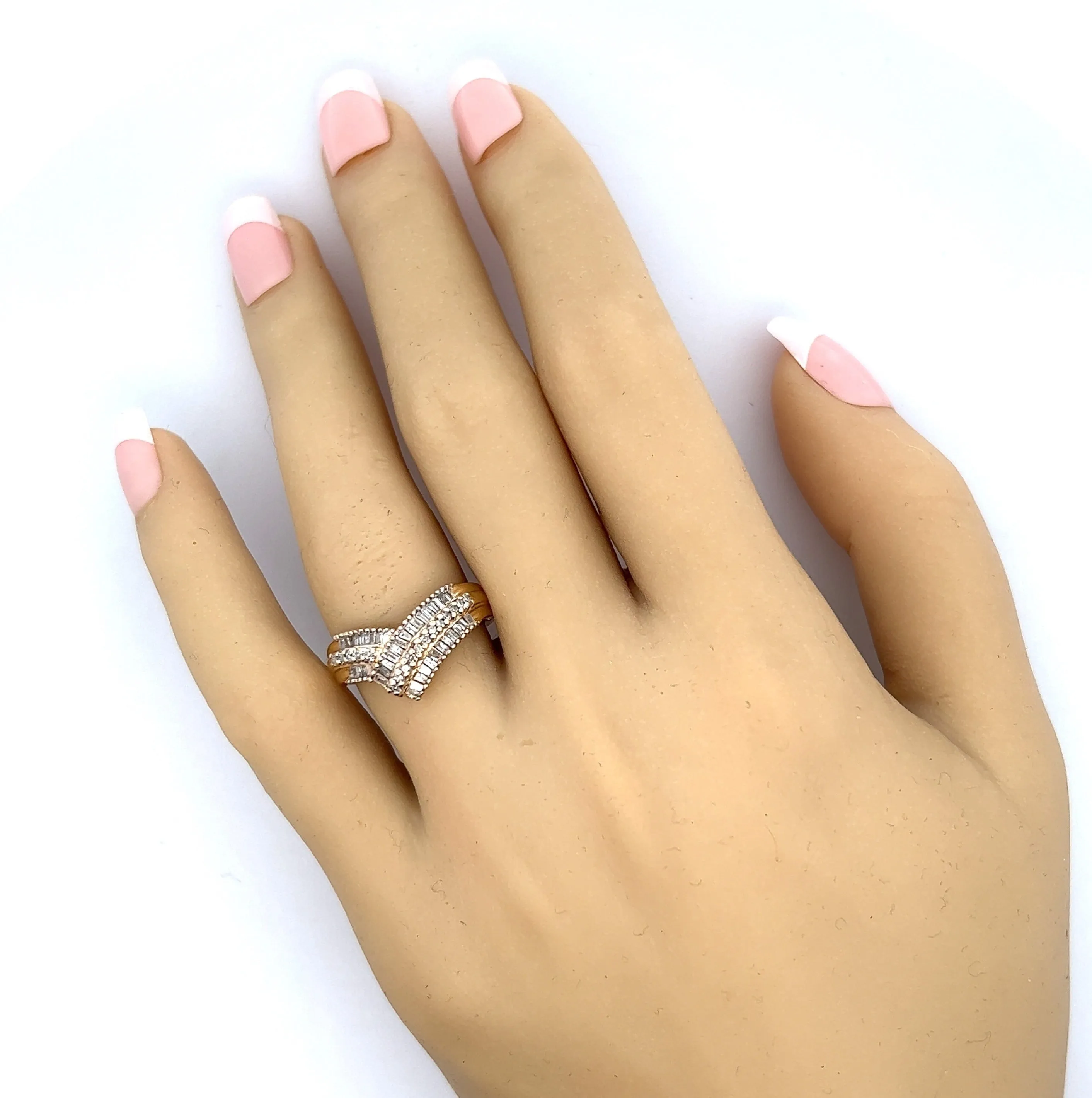 Diamond Yellow Gold Ring TDW 0.50ct