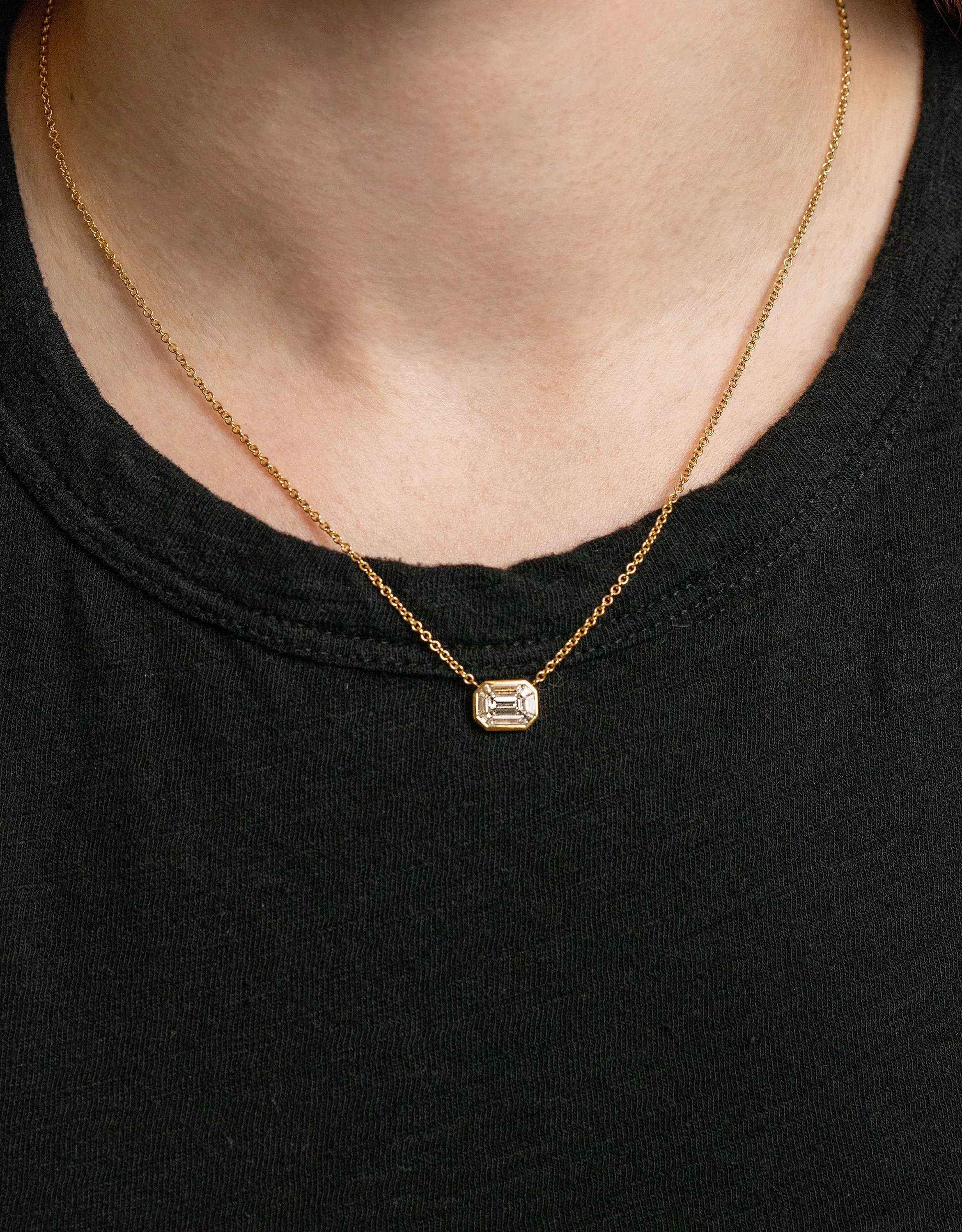 East-West Kaleidoscope Diamond Pendant by Rahaminov