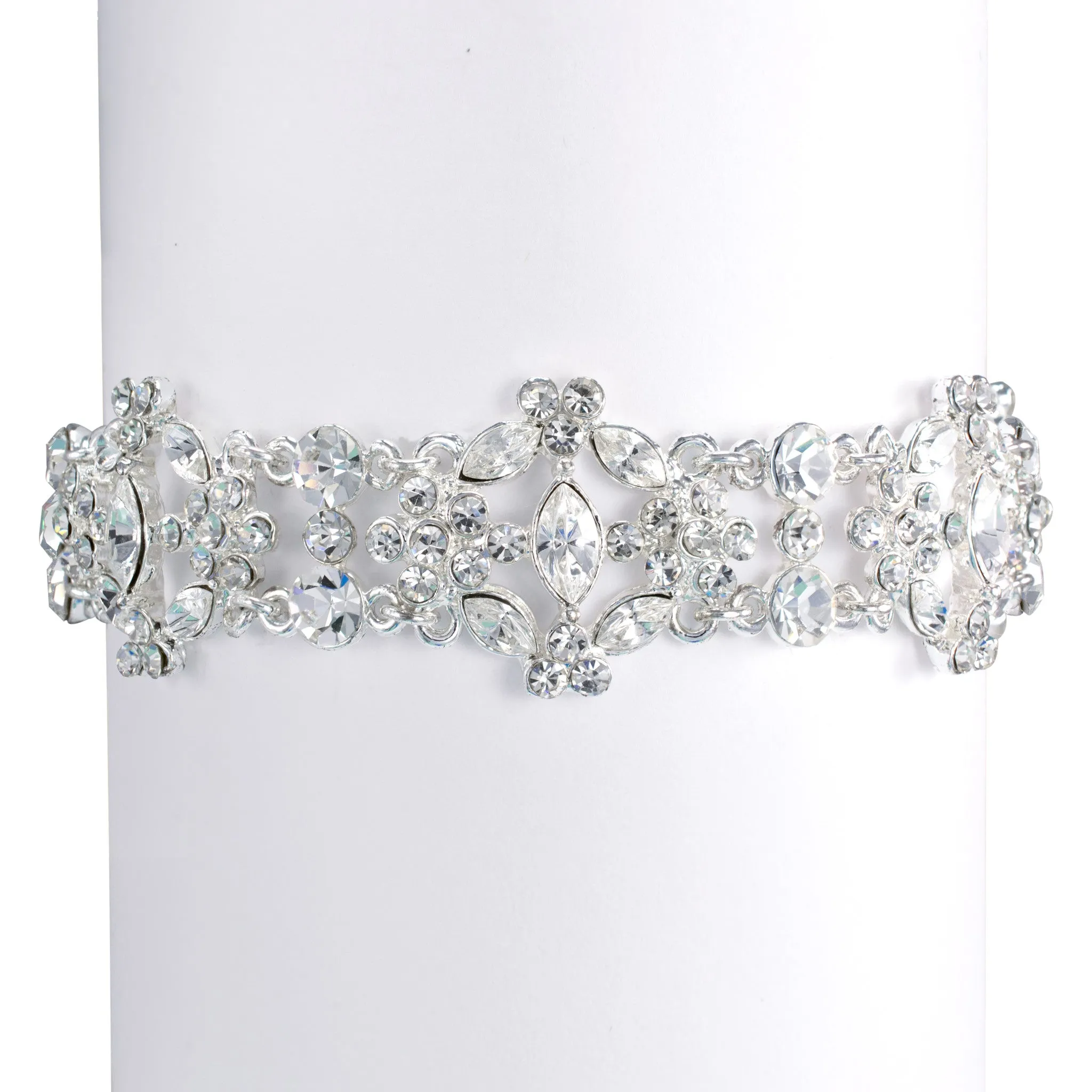 Flower & Stone Bracelet