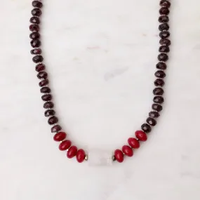Garnet Mix Necklace