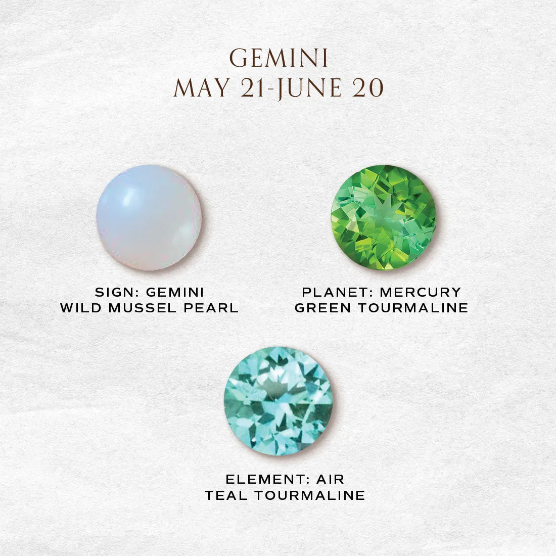 Gemini Zodiac Fringe Necklace