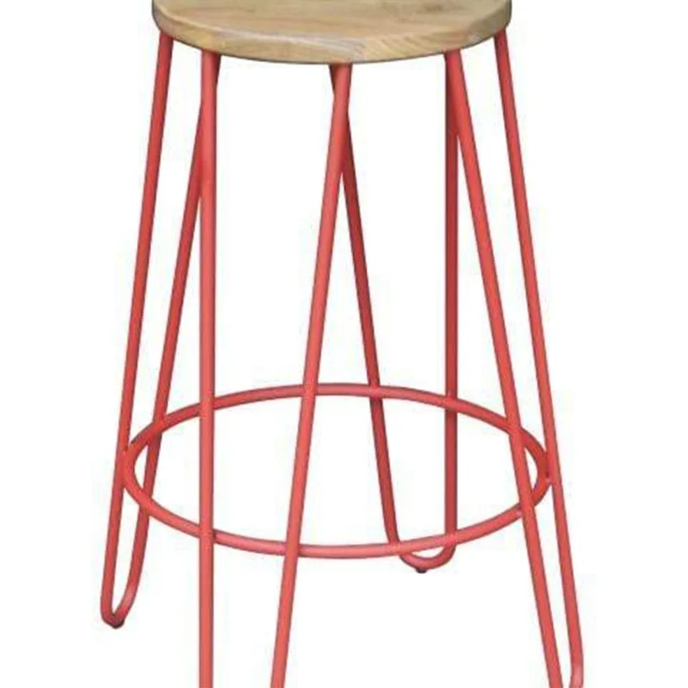 Hairpin Kitchen Stool