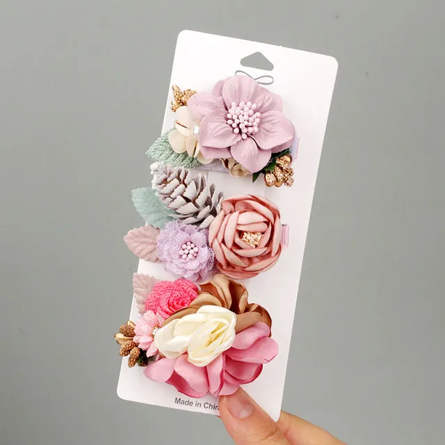 Headwear Girl Kids Sweet Hairgrips