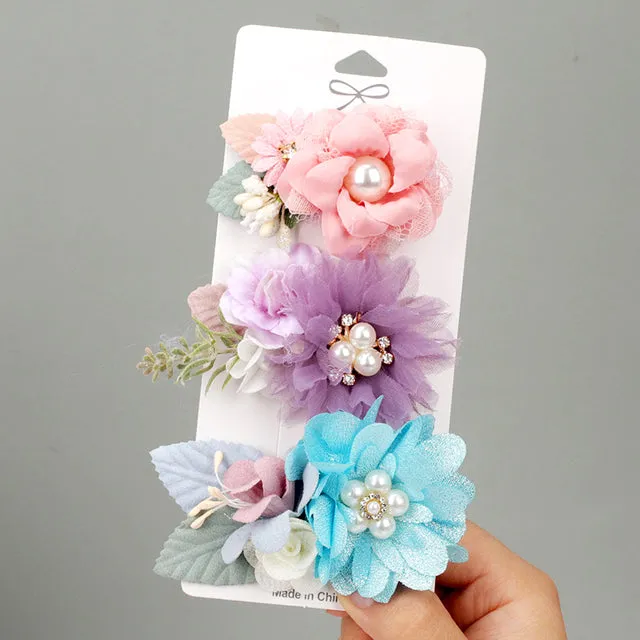 Headwear Girl Kids Sweet Hairgrips