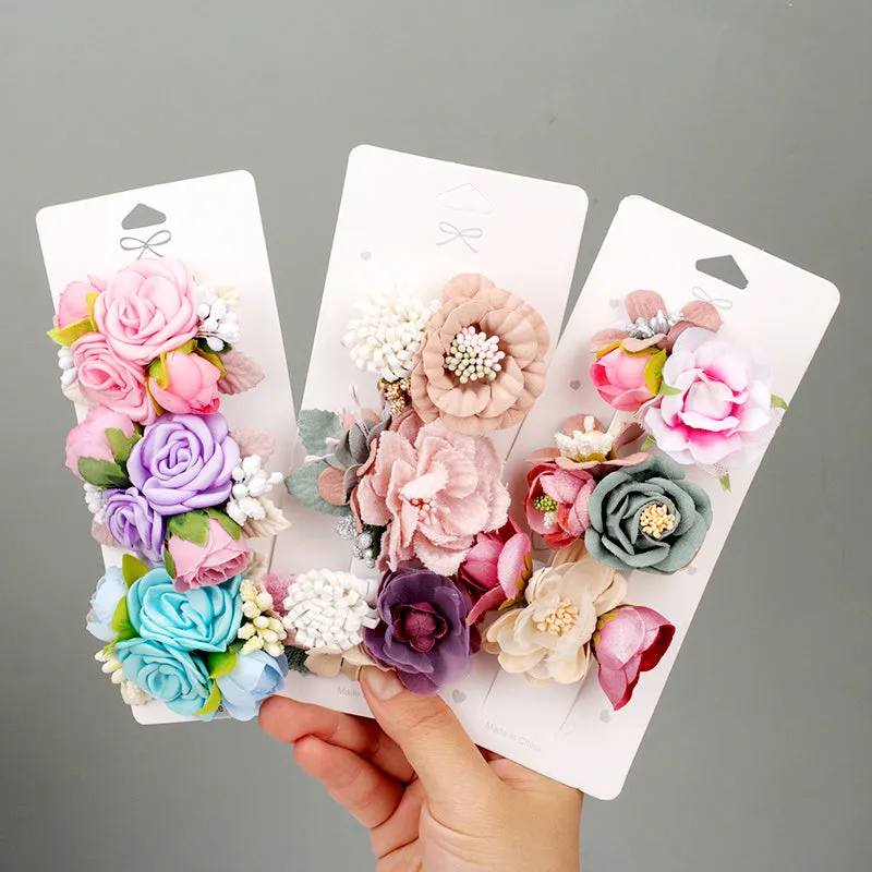 Headwear Girl Kids Sweet Hairgrips