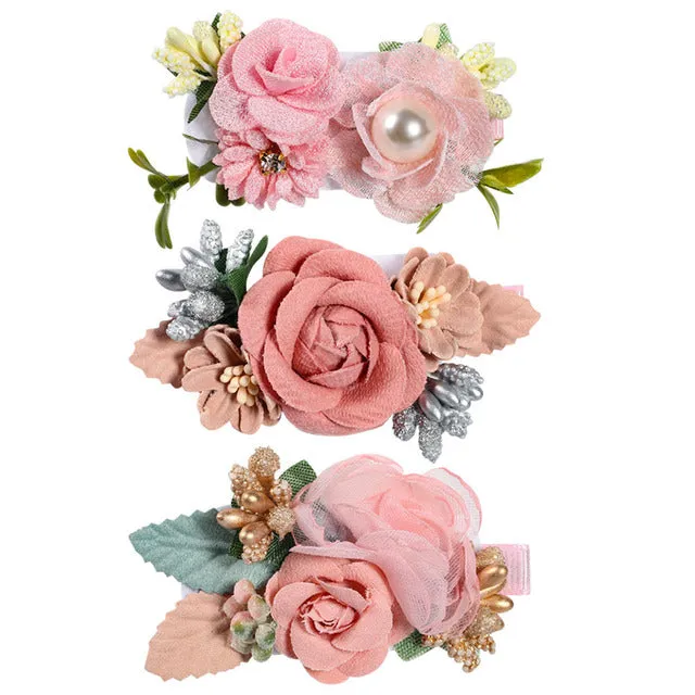 Headwear Girl Kids Sweet Hairgrips