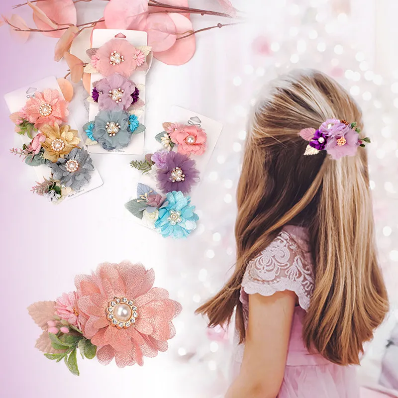 Headwear Girl Kids Sweet Hairgrips