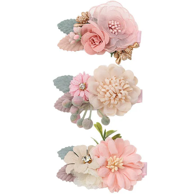 Headwear Girl Kids Sweet Hairgrips