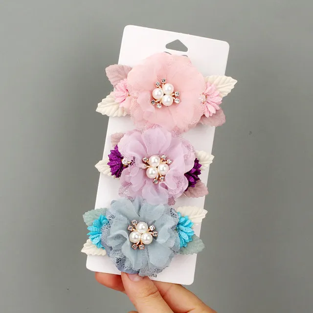 Headwear Girl Kids Sweet Hairgrips