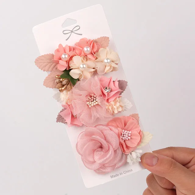 Headwear Girl Kids Sweet Hairgrips