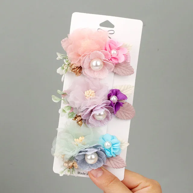 Headwear Girl Kids Sweet Hairgrips