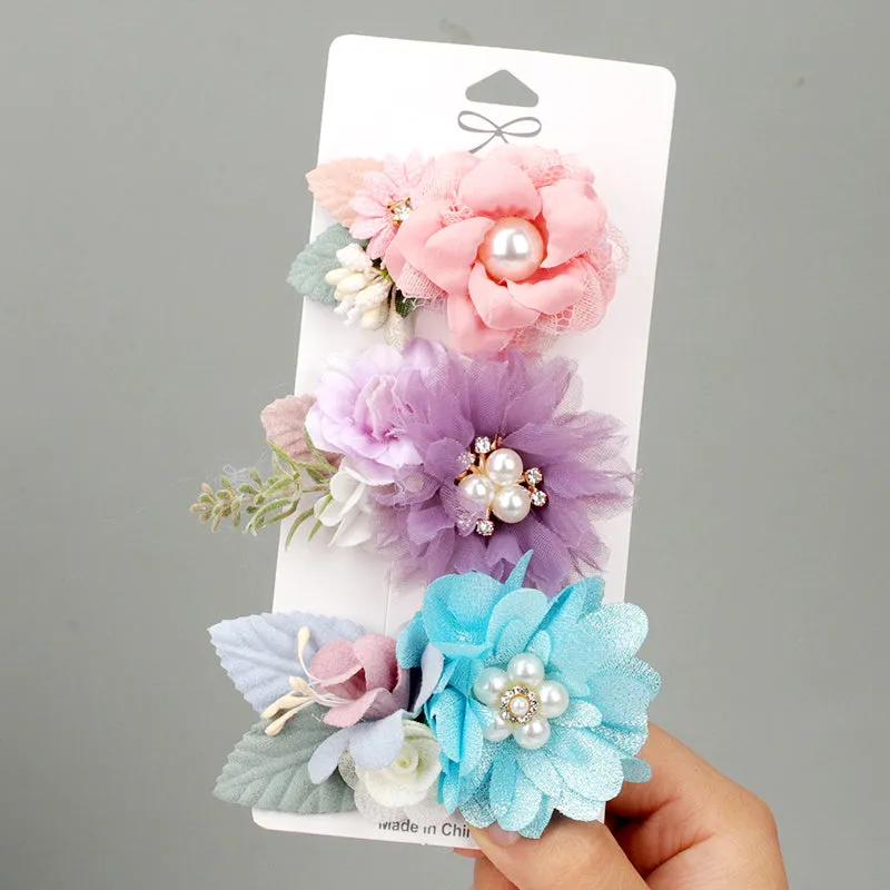 Headwear Girl Kids Sweet Hairgrips