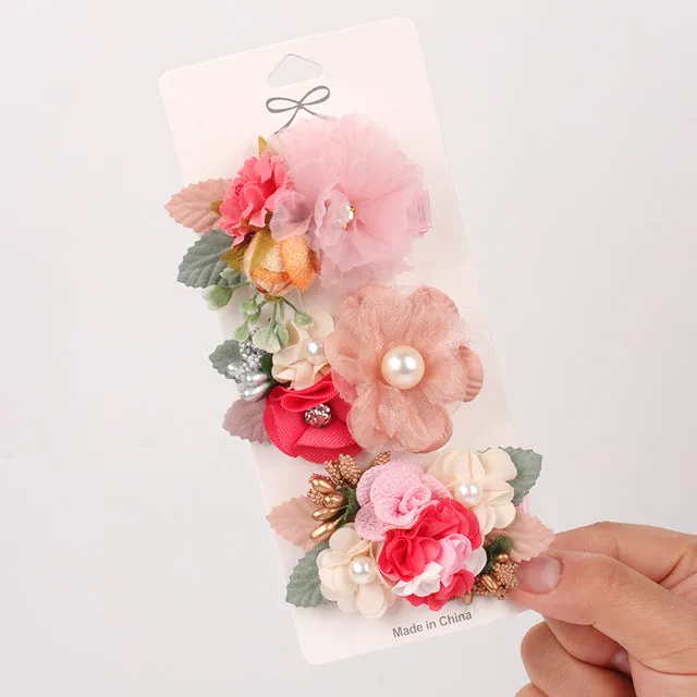 Headwear Girl Kids Sweet Hairgrips