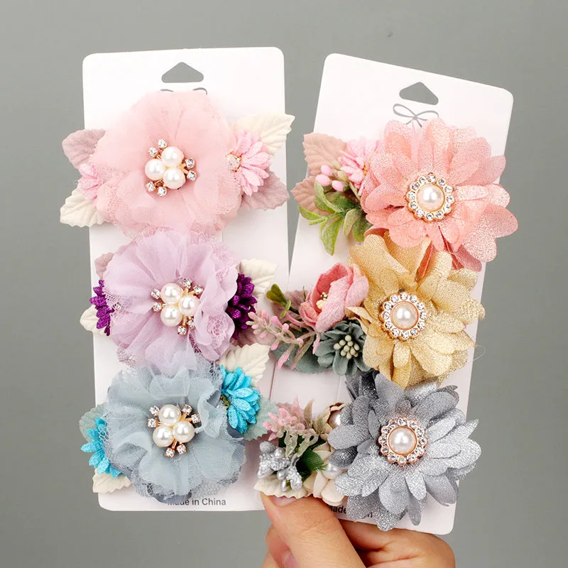 Headwear Girl Kids Sweet Hairgrips