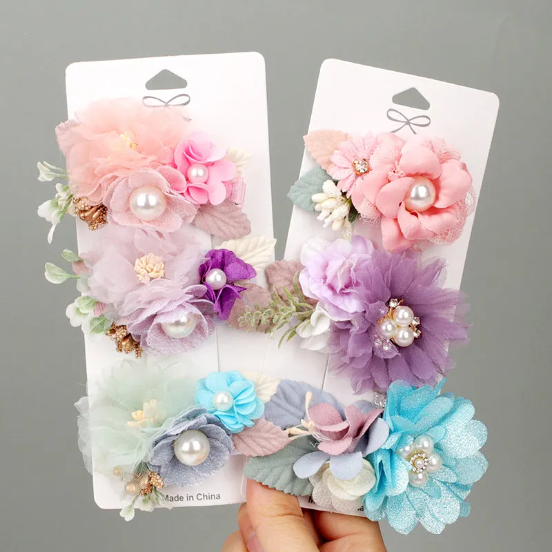 Headwear Girl Kids Sweet Hairgrips