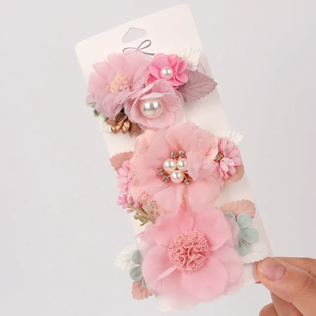 Headwear Girl Kids Sweet Hairgrips