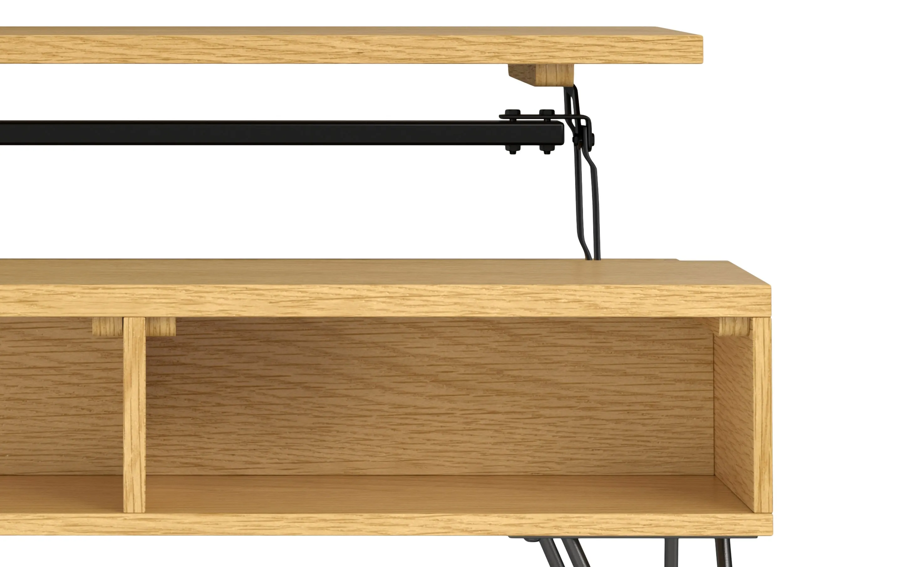 Hunter Small Lift Top Coffee Table in Oak