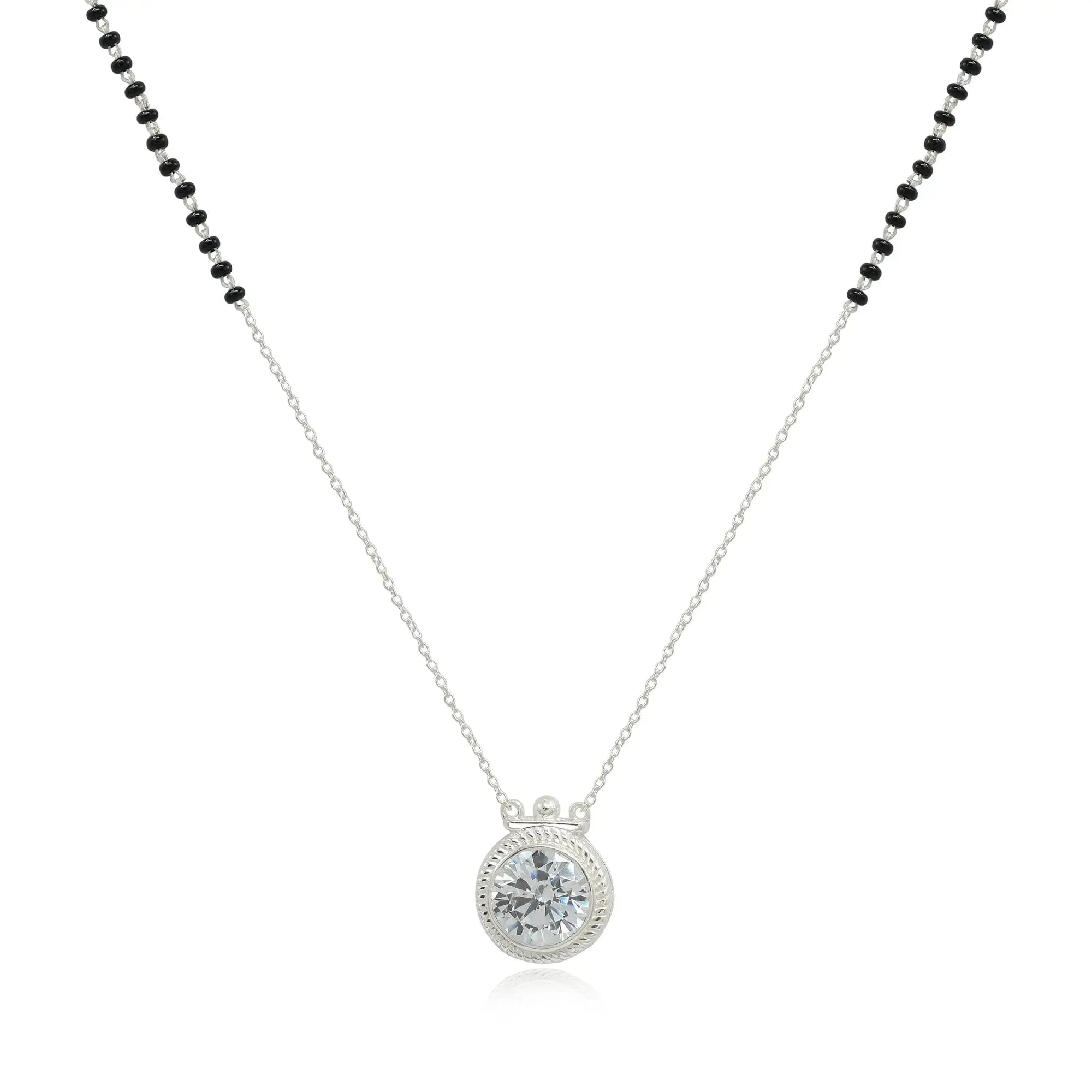 Infinite Love Pot Silver 92.5 Mangalsutra