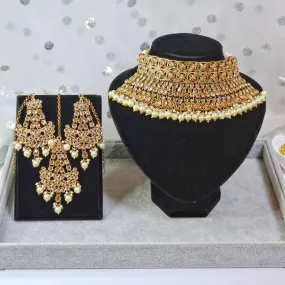 Joyah - Polki Bridal Choker Set