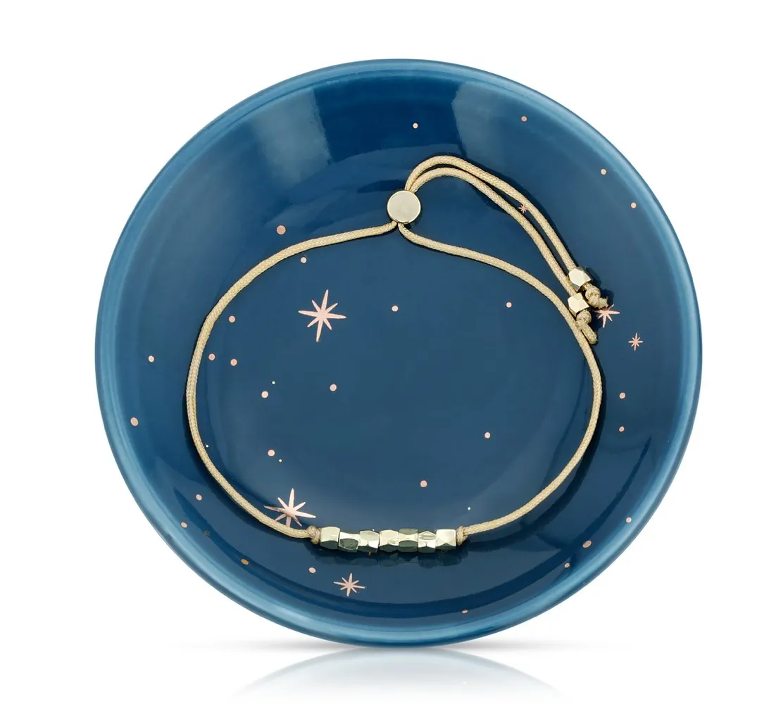 Lucky Feather Shine So Bright Bracelet   Dish Set